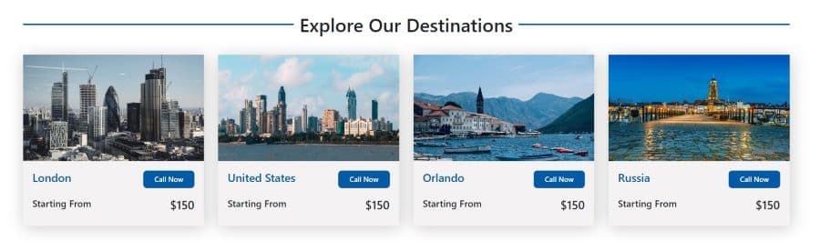exploredestinations